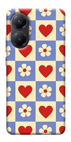 Чехол itsPrint Сердечки-цветочки для Xiaomi Poco X7 Pro