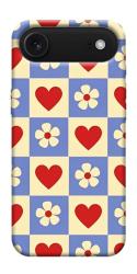 Чехол itsPrint Сердечки-цветочки для Apple iPhone 17 Air (6.5")
