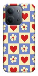 Чехол itsPrint Сердечки-цветочки для Xiaomi Redmi 15C (EU)