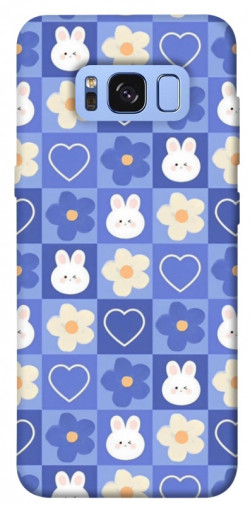 Чехол itsPrint Кролики-цветочки для Samsung G950 Galaxy S8