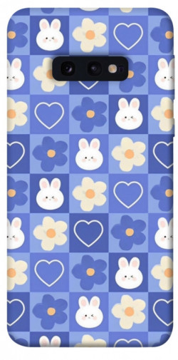 Чехол itsPrint Кролики-цветочки для Samsung Galaxy S10e