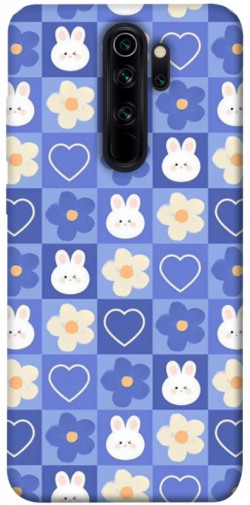 Чехол itsPrint Кролики-цветочки для Xiaomi Redmi Note 8 Pro