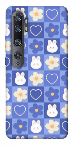 Чехол itsPrint Кролики-цветочки для Xiaomi Mi Note 10 / Note 10 Pro / Mi CC9 Pro