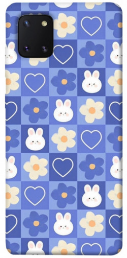 Чехол itsPrint Кролики-цветочки для Samsung Galaxy Note 10 Lite (A81)