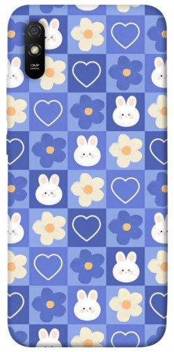 Чехол itsPrint Кролики-цветочки для Xiaomi Redmi 9A