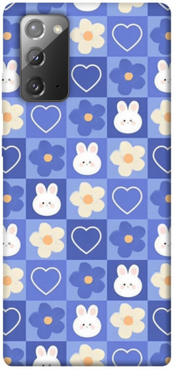 Чехол itsPrint Кролики-цветочки для Samsung Galaxy Note 20