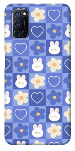 Чехол itsPrint Кролики-цветочки для Oppo A52 / A72 / A92