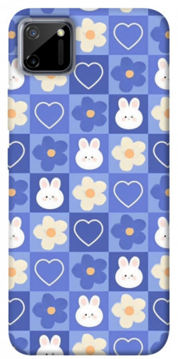 Чехол itsPrint Кролики-цветочки для Realme C11