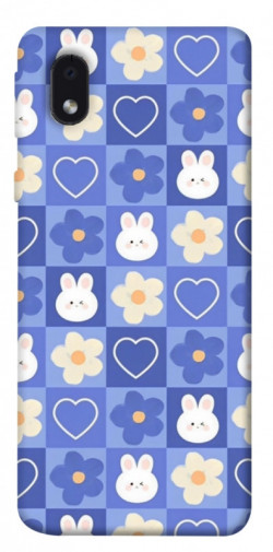 Чехол itsPrint Кролики-цветочки для Samsung Galaxy M01 Core / A01 Core