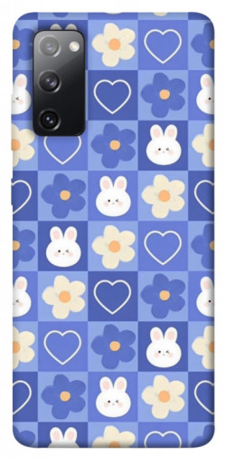 Чехол itsPrint Кролики-цветочки для Samsung Galaxy S20 FE
