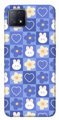 Чехол itsPrint Кролики-цветочки для Oppo A73