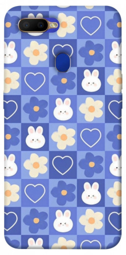 Чехол itsPrint Кролики-цветочки для Oppo A5s / Oppo A12