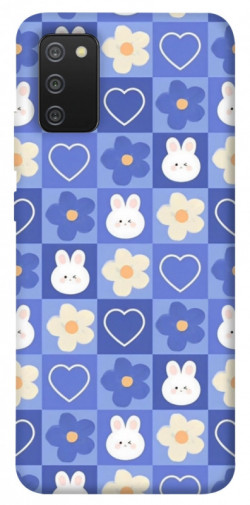 Чехол itsPrint Кролики-цветочки для Samsung Galaxy A02s