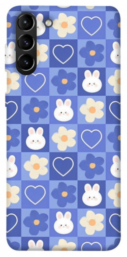 Чехол itsPrint Кролики-цветочки для Samsung Galaxy S21+