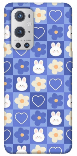 Чехол itsPrint Кролики-цветочки для OnePlus 9 Pro