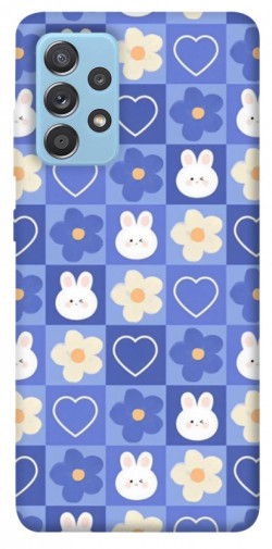 Чехол itsPrint Кролики-цветочки для Samsung Galaxy A52 4G / A52 5G