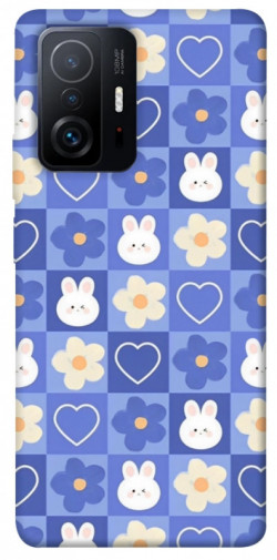 Чехол itsPrint Кролики-цветочки для Xiaomi 11T / 11T Pro