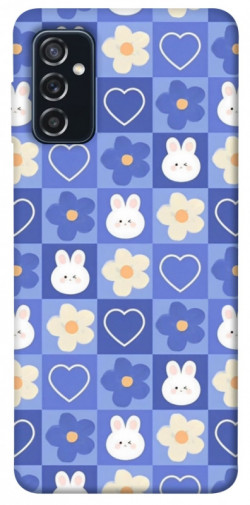 Чехол itsPrint Кролики-цветочки для Samsung Galaxy M52