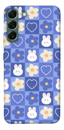 Чохол itsPrint Кролики-квіточки для Samsung Galaxy S22+