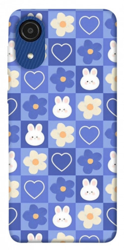 Чохол itsPrint Кролики-квіточки для Samsung Galaxy A03 Core