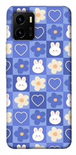 Чохол itsPrint Кролики-квіточки для Vivo Y15s