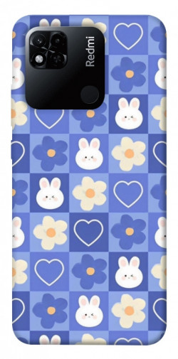 Чохол itsPrint Кролики-квіточки для Xiaomi Redmi 10A