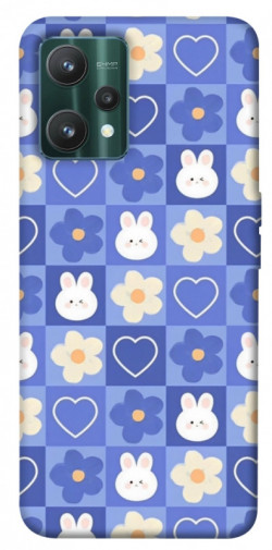 Чехол itsPrint Кролики-цветочки для Realme 9 Pro