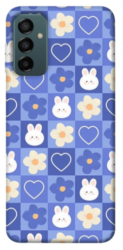 Чехол itsPrint Кролики-цветочки для Samsung Galaxy M23 5G