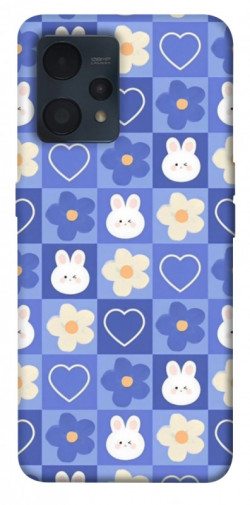 Чехол itsPrint Кролики-цветочки для Realme 9 4G / 9 Pro+