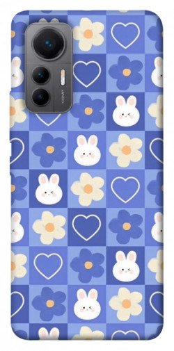 Чехол itsPrint Кролики-цветочки для Xiaomi 12 Lite