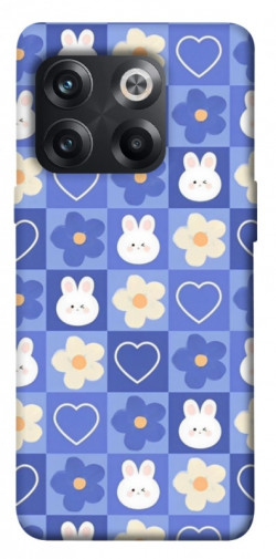 Чехол itsPrint Кролики-цветочки для OnePlus 10T