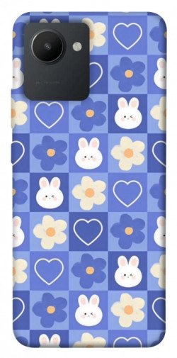 Чехол itsPrint Кролики-цветочки для Realme C30
