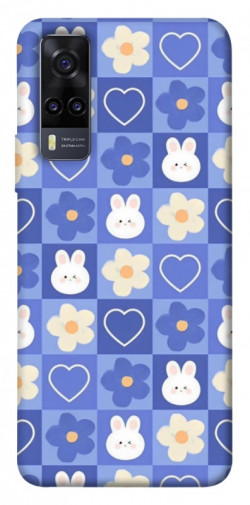 Чехол itsPrint Кролики-цветочки для Vivo Y31