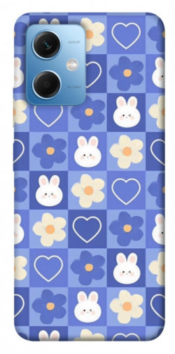 Чехол itsPrint Кролики-цветочки для Xiaomi Poco X5 5G