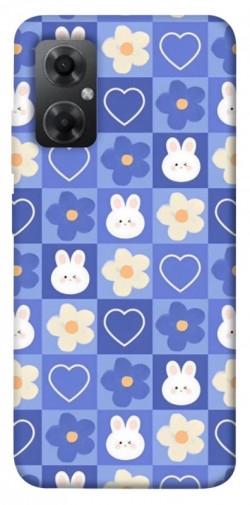 Чехол itsPrint Кролики-цветочки для Xiaomi Redmi Note 11R