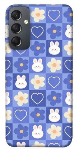 Чехол itsPrint Кролики-цветочки для Samsung Galaxy A24 4G