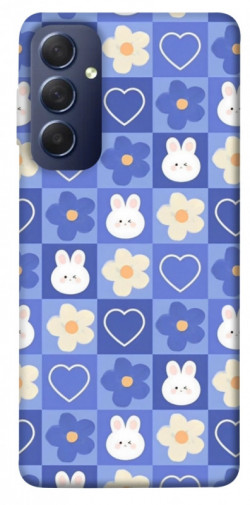 Чехол itsPrint Кролики-цветочки для Samsung Galaxy M54 5G