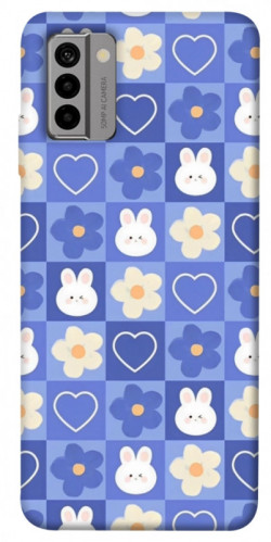 Чехол itsPrint Кролики-цветочки для Nokia G22