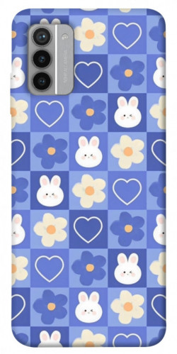 Чехол itsPrint Кролики-цветочки для Nokia G42