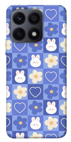 Чехол itsPrint Кролики-цветочки для Huawei Honor X8a