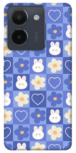 Чехол itsPrint Кролики-цветочки для Vivo Y36
