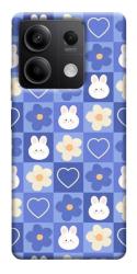 Чехол itsPrint Кролики-цветочки для Xiaomi Redmi Note 13 5G