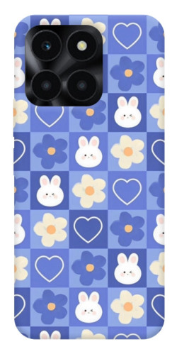 Чехол itsPrint Кролики-цветочки для Huawei Honor X6a