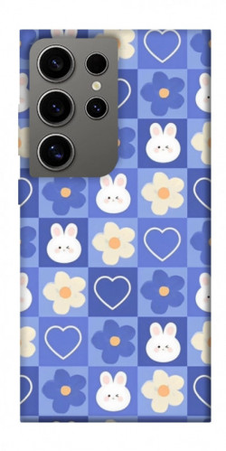 Чехол itsPrint Кролики-цветочки для Samsung Galaxy S24 Ultra