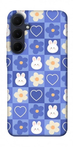 Чехол itsPrint Кролики-цветочки для Samsung Galaxy A55