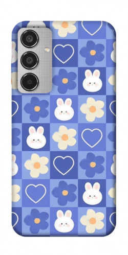 Чехол itsPrint Кролики-цветочки для Samsung Galaxy M35 5G