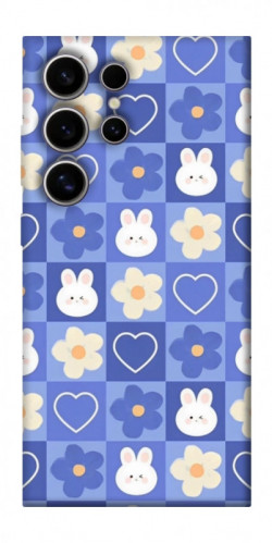 Чехол itsPrint Кролики-цветочки для Samsung Galaxy S25 Ultra