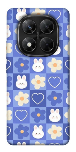 Чехол itsPrint Кролики-цветочки для Xiaomi Redmi Note 14 Pro 5G
