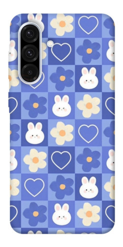 Чехол itsPrint Кролики-цветочки для Samsung Galaxy A56 5G