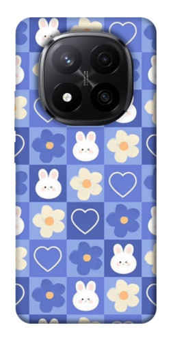 Чехол itsPrint Кролики-цветочки для Xiaomi Redmi Note 14 Pro+ 5G
